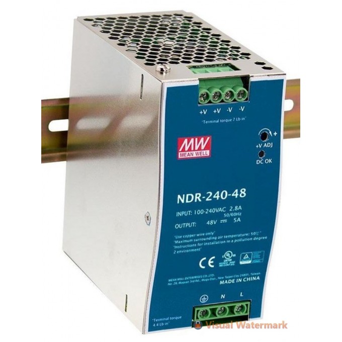 Источники питания BEWARD NDR-120-48 Источники питания BEWARD NDR-120-48