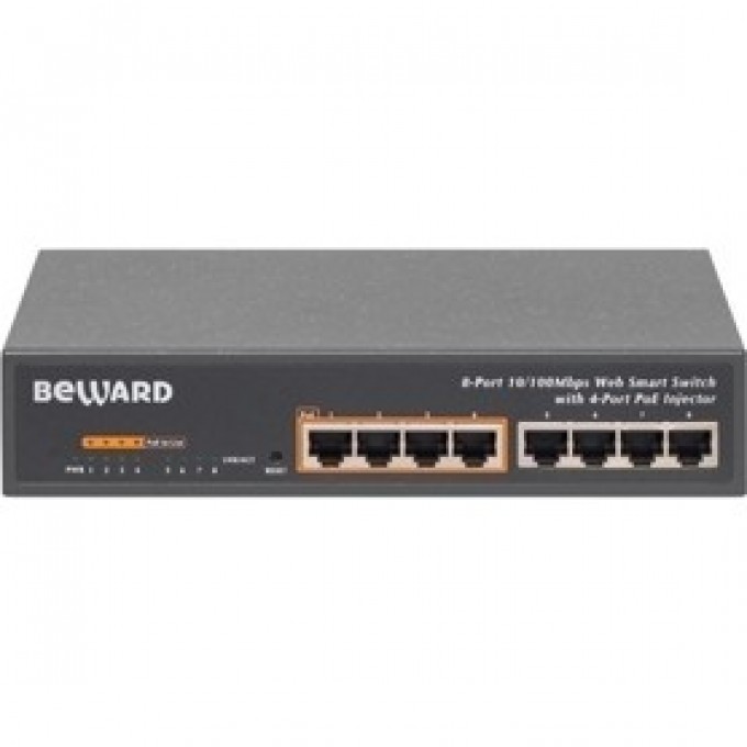 Управляемый коммутатор BEWARD STW-8P4 Управляемый коммутатор BEWARD STW-8P4