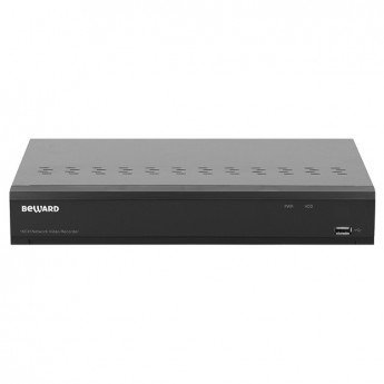 IP видеорегистратор BEWARD BEWARD RK1116 16 IP-каналов, H.265/H.264, 112 Мбит/с, 4000х3000 (12 Мп), ONVIF