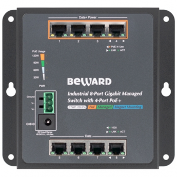 Коммутатор управляемый BEWARD STWP-08HP4
